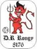 Logo du club de Football, DIABLES ROUGES RONGY