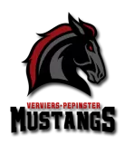 Logo du club de Football américain, Verviers-Pepinster Mustangs
