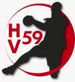 Logo du club de Handball, HANDBALL VILLERS 59 asbl