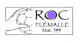 Logo du club de Handball, ROC FLEMALLE asbl