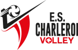 Logo du club de Volleyball, E.S. Charleroi Volley