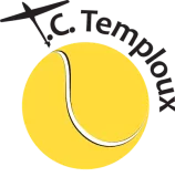 Logo du club de Tennis, T.C. TEMPLOUX
